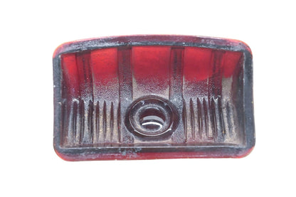 Plymouth Red Glass Taillight Lens 13581 (NOS) 2-5/8" x 4-3/16"