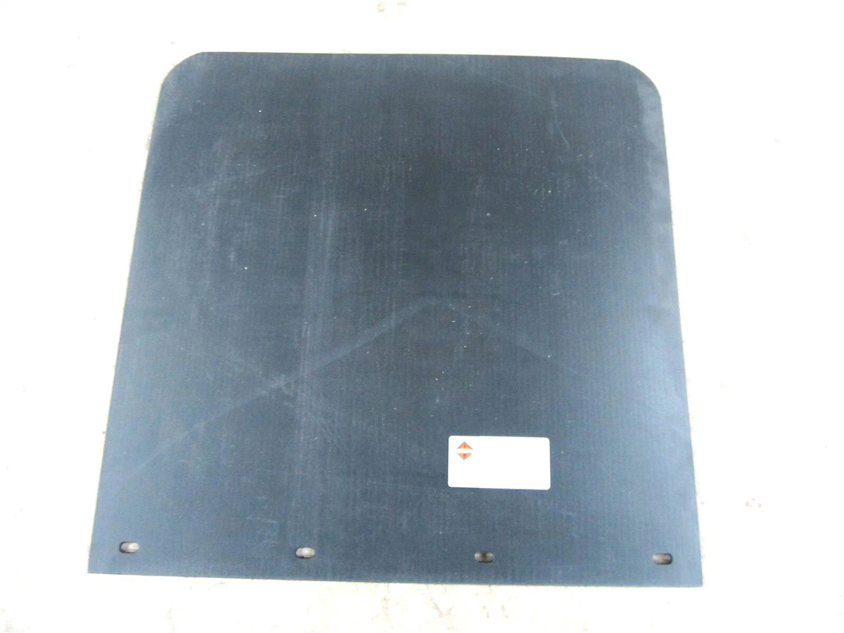 Set of 2 Black Poly Mud Flaps for International (24" x 24" x 1/4")
