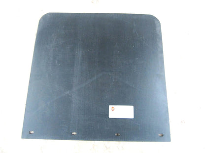 Set of 2 Black Poly Mud Flaps for International (24" x 24" x 1/4")