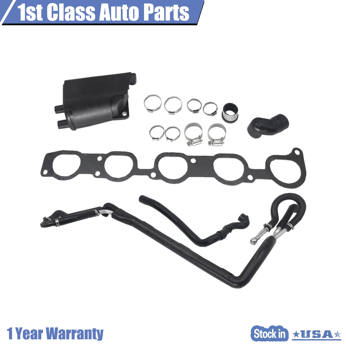 Vent Pipe Kit for Volvo C70 S60 S70 V70 (1999–2001) [9470330][1271988][8653339]