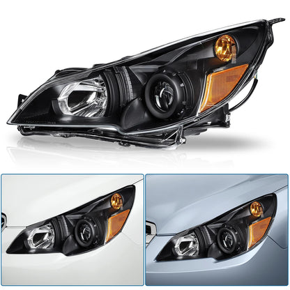 Headlamps Set of 2 Left+Right for Subaru Legacy/Outback (2010–2014)
