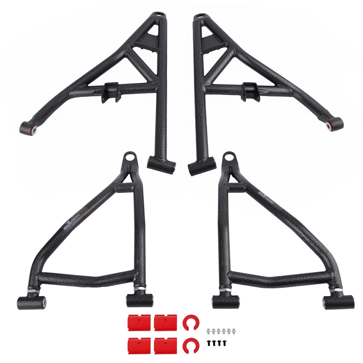 Set of 4 High Clearance Steel Front A-Arms for Polaris RZR XP 1000/Turbo (2014–2023)