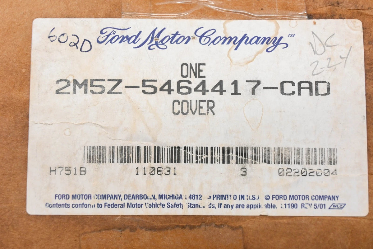 Front Seat Back Cover for Ford (2002–2005) 2M5Z-5464417-CAD