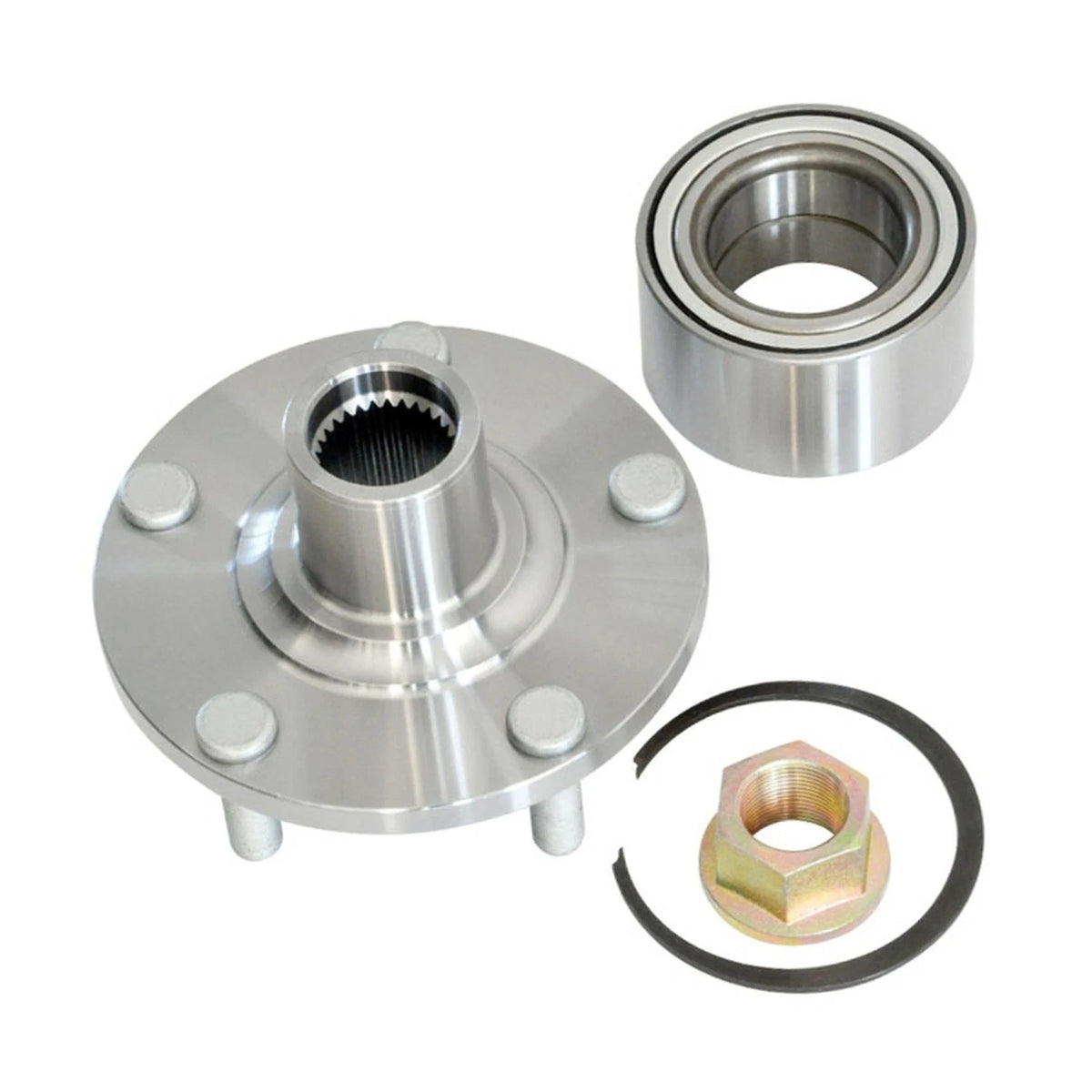 Front Wheel Hub & Bearing Assembly 518516 for Nissan Altima 2002–2006