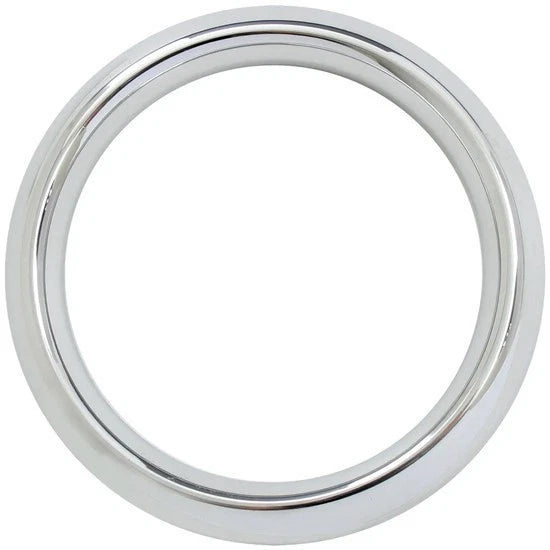 Chrome Plastic Snap On Speed Tachometer Gauge Bezel for