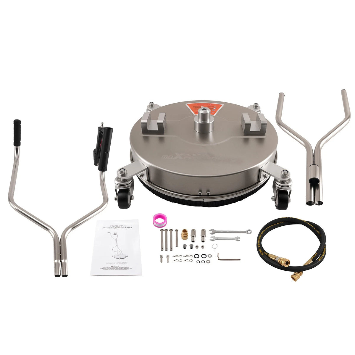 16.5" Pressure Washer Surface Cleaner for Deck Patio (4200 PSI)