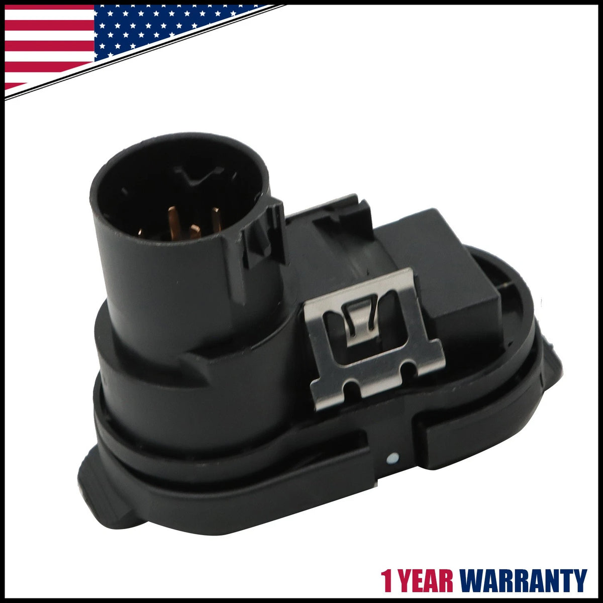 Rear Bumper Trailer Tow Connector for RAM 1500 2500 (2011–2022) 68014986AB 924-611