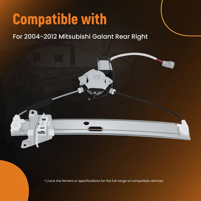 Window Regulator Complete Assembly for Mitsubishi Galant (2004–2012) RR