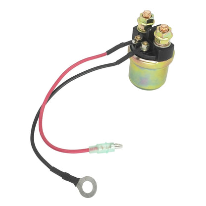 4 Terminal 12 Volt Marine Solenoid for Yamaha (Fits 5030783, 825096T01, 18-5821)