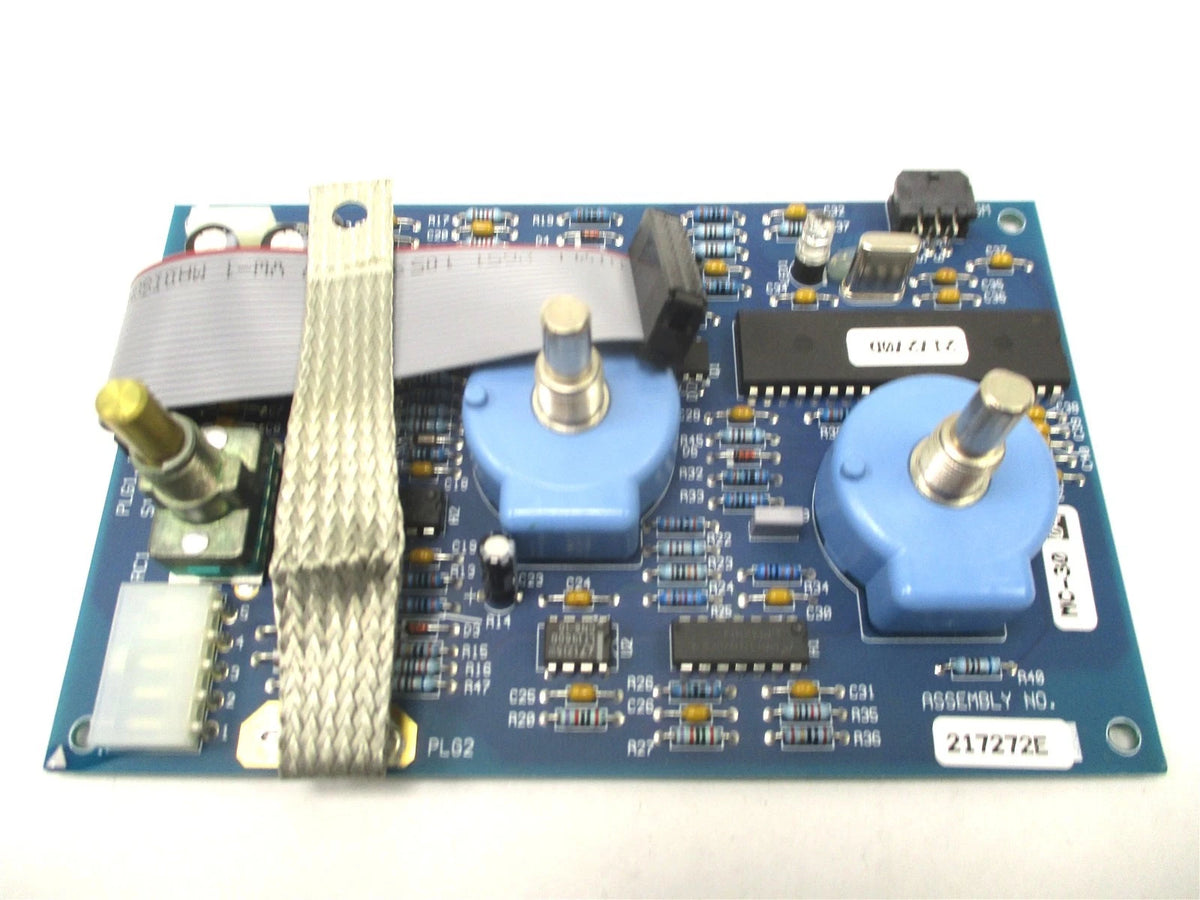 Front Panel Interface with Program Circuit Card for Miller Electric