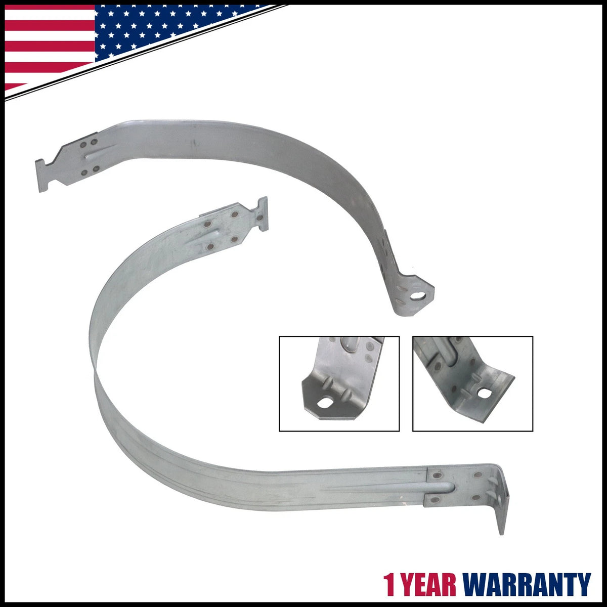 2X Fuel Gas Tank Straps for Dodge Ram 1500 (2002–2009) 52102522AA