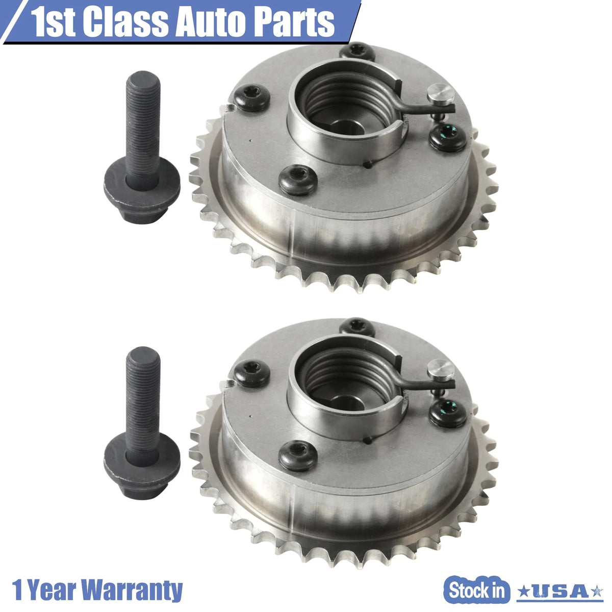 Set of 2 Camshaft Phaser Exhaust Sprockets for Toyota Scion (917-259)