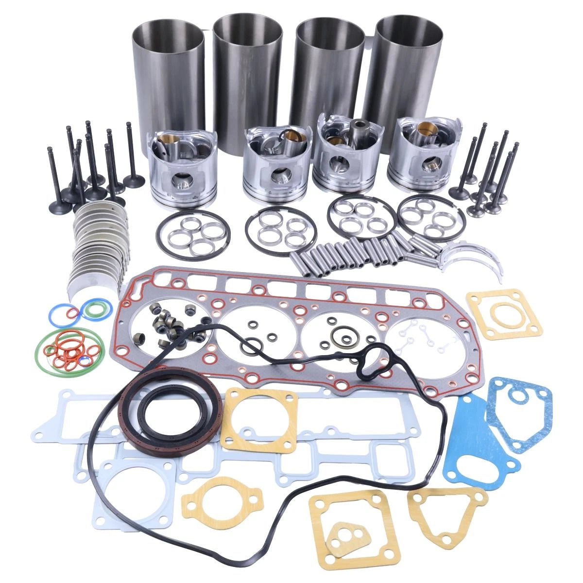 Rebuild Kit for Yanmar 4TNV98 4TNV98T Bobcat E60 E80 (2010–2023)