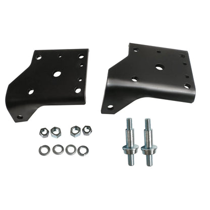 12-Pcs Leaf Spring Shock Plate Kit w/ Studs for Camaro Firebird Nova (1968–1972)