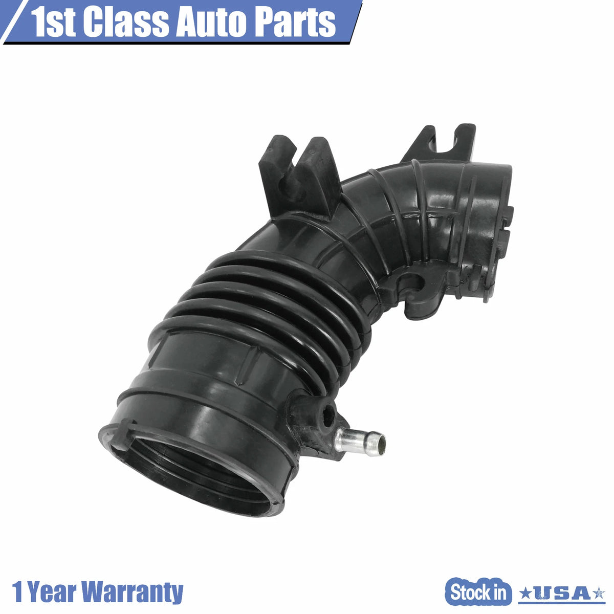 2X Engine Air Intake Hose for Honda CR-V (2005–2006) 696-095 17228PNBJ00