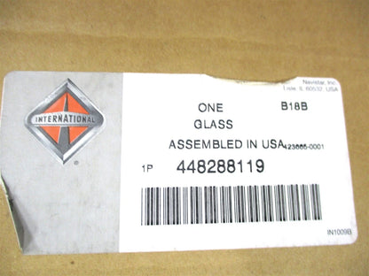 Rear Kick Out Window Glass for International (448288119)