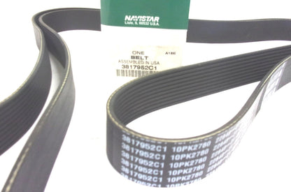 Serpentine V-Ribbed Belt 10PK2780 K081092 for International (3817952C1)