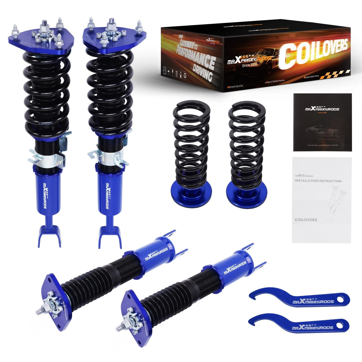 Coilover Kits for Nissan Fairlady Z 350Z Z33 (2003–2008) Adjustable Height