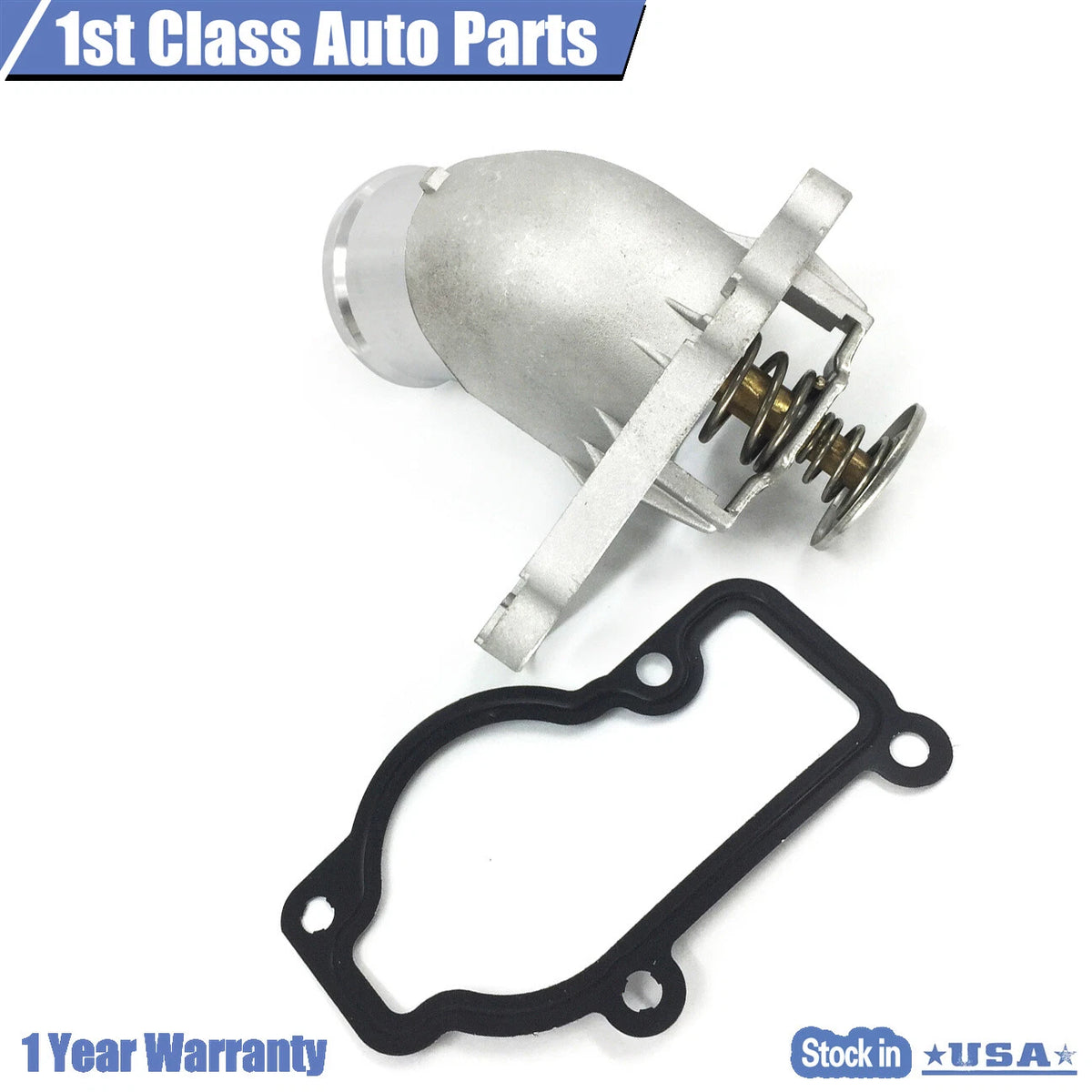 Engine Thermostat Aluminum Housing Gasket for Porsche 996 (1995–2005) [99610601359]