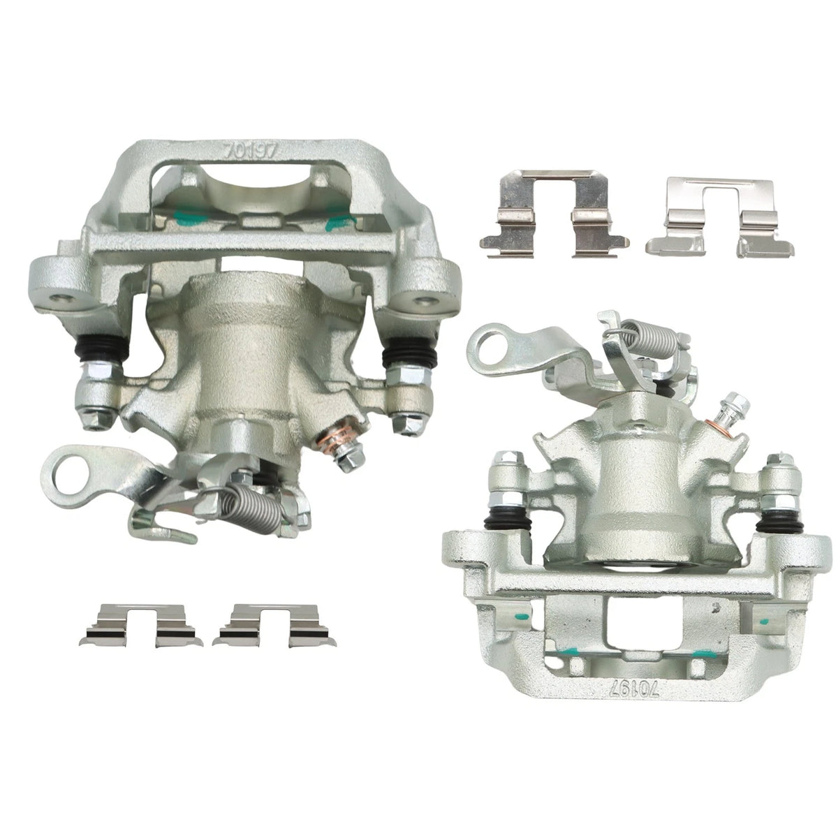 2X Rear Brake Caliper w/ Bracket for Mitsubishi Outlander (2013–2018)