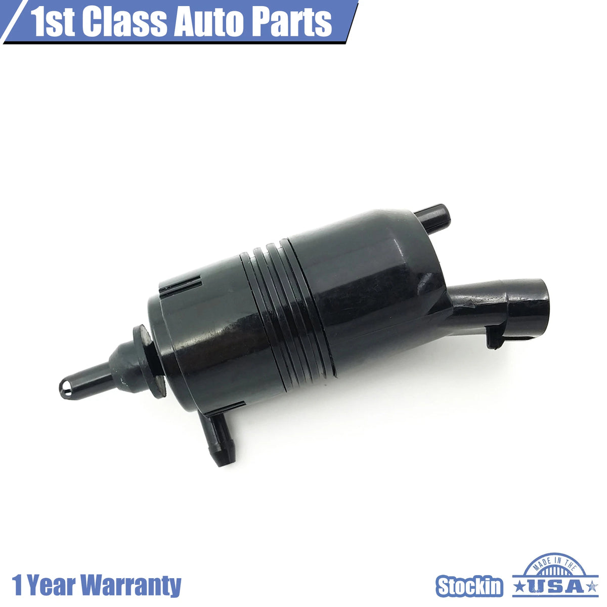 Front Windshield Washer Pump for Buick Chevy GMC Pontiac (Fits Multiple Years)