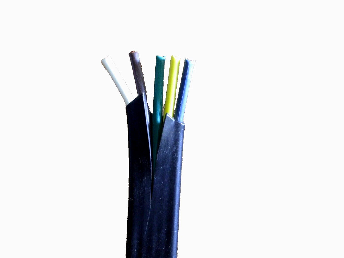 5-Conductor Flat Cable 14 AWG for Truck Trailer RV (per 50')
