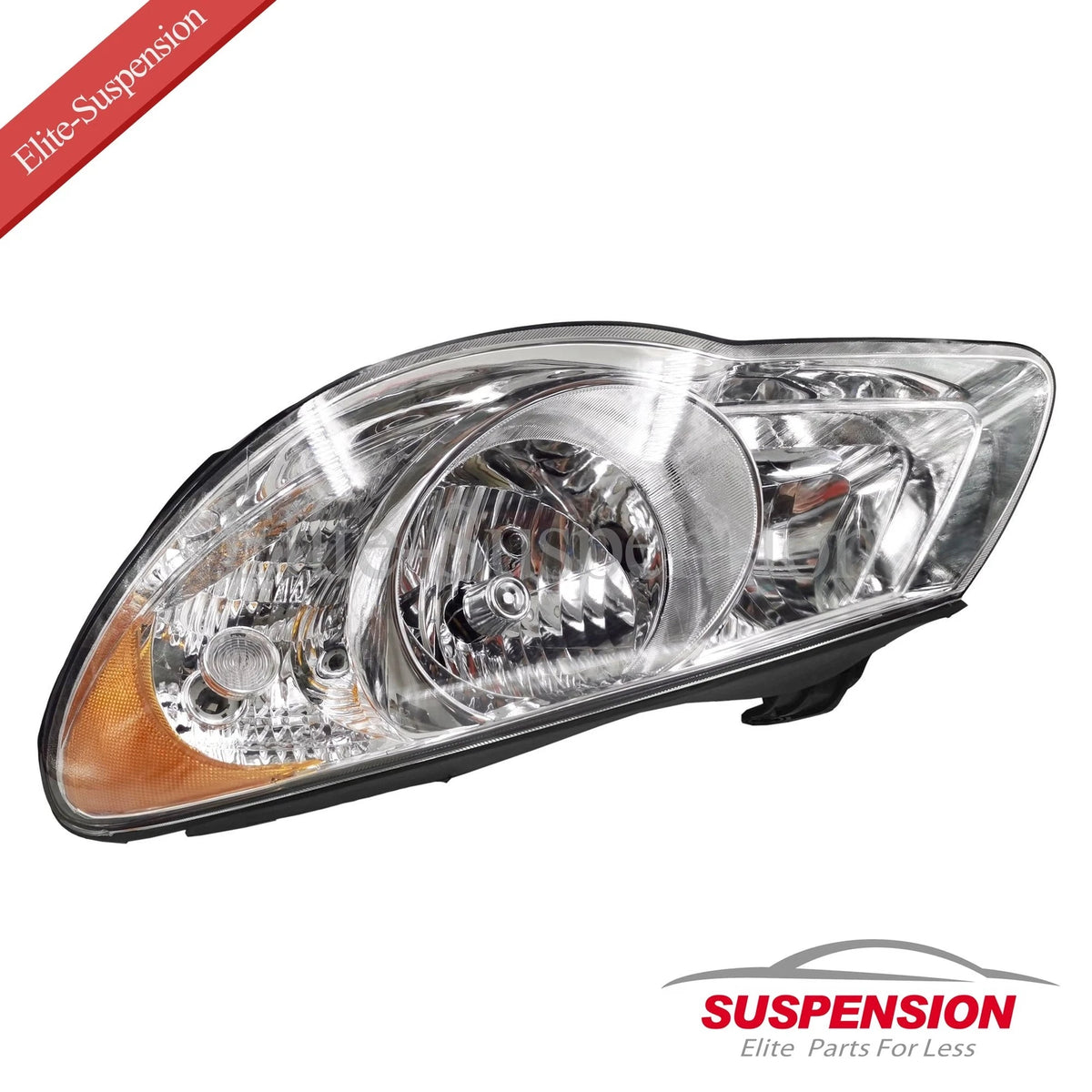 Left Driver Side Headlight for Hyundai Elantra (2007–2010) HY2503138
