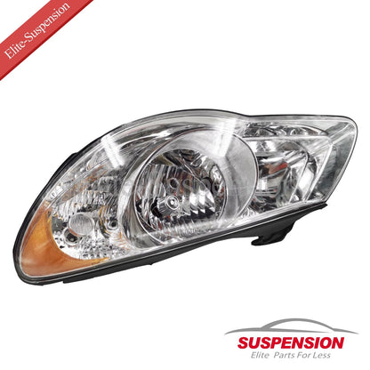 Left Driver Side Headlight for Hyundai Elantra (2007–2010) HY2503138