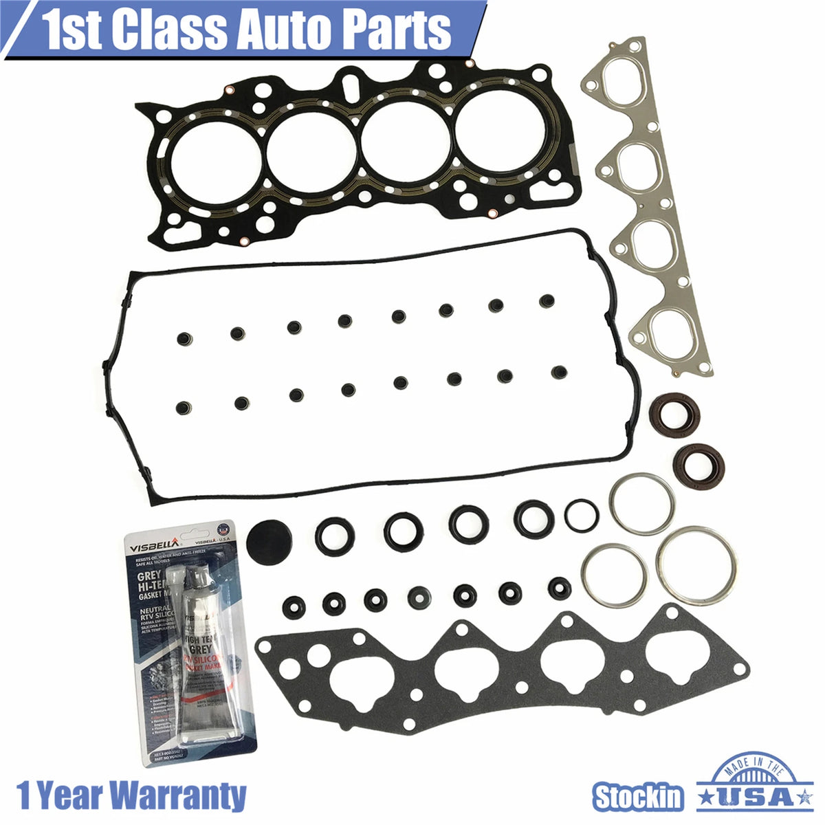 Cylinder Head Gasket Set for Honda CR-V 2.0L L4 16V (B20B4, B20Z2)