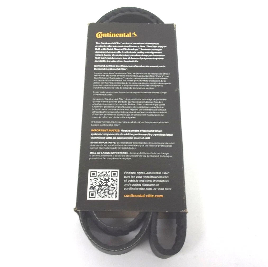 Continental Elite Poly-V Serpentine Belt 8PK1420 for