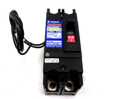 2X Breaker 2 Pole 100 Amp 12 Volt for Kubota XE100NS (G3844-03710)