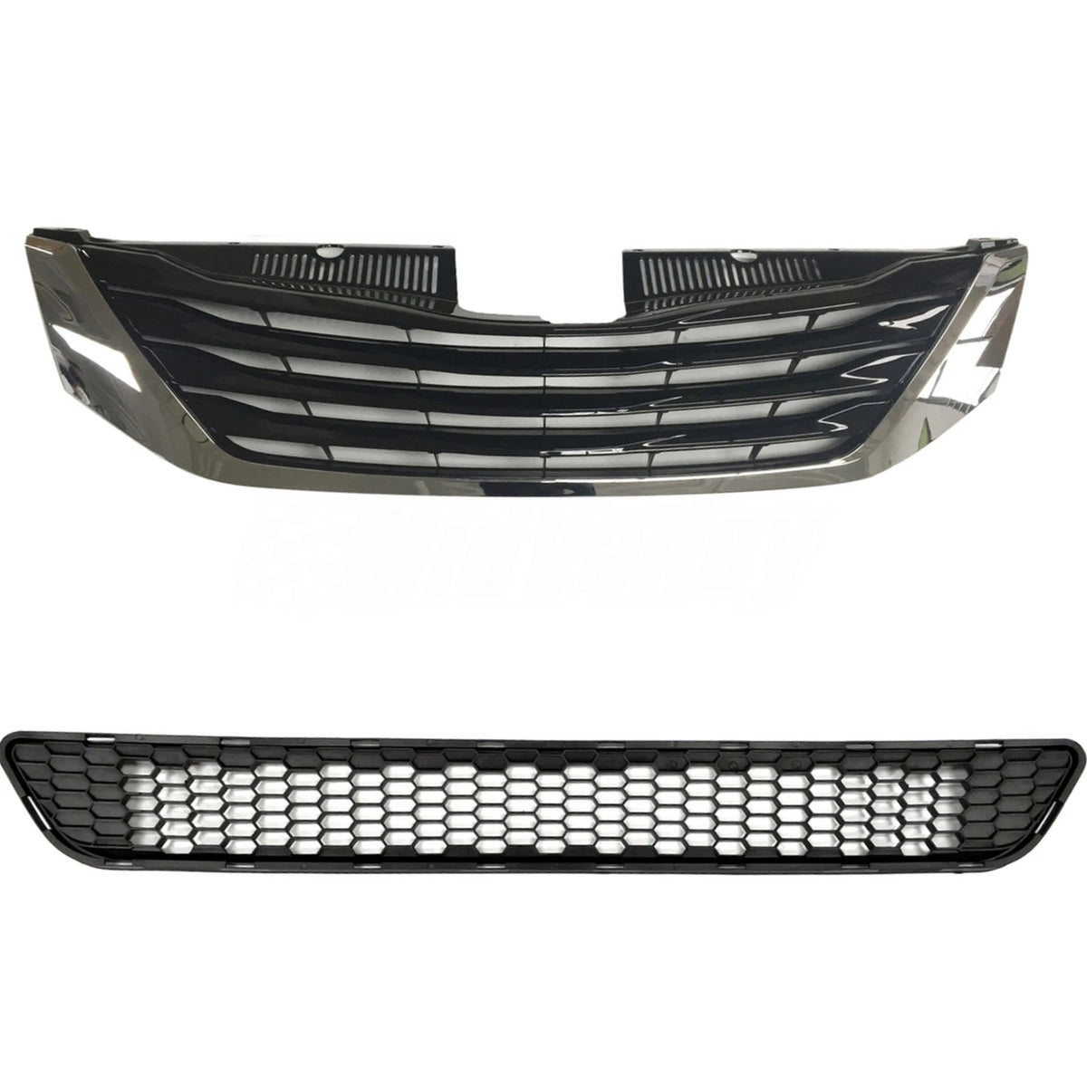 Set of 2 Front Grilles for Toyota Sienna (2011–2017) TO1036120