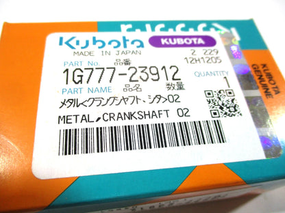 Genuine Main Bearing for Kubota V3307 Engines (KX080, M5040, M6040, M7040)