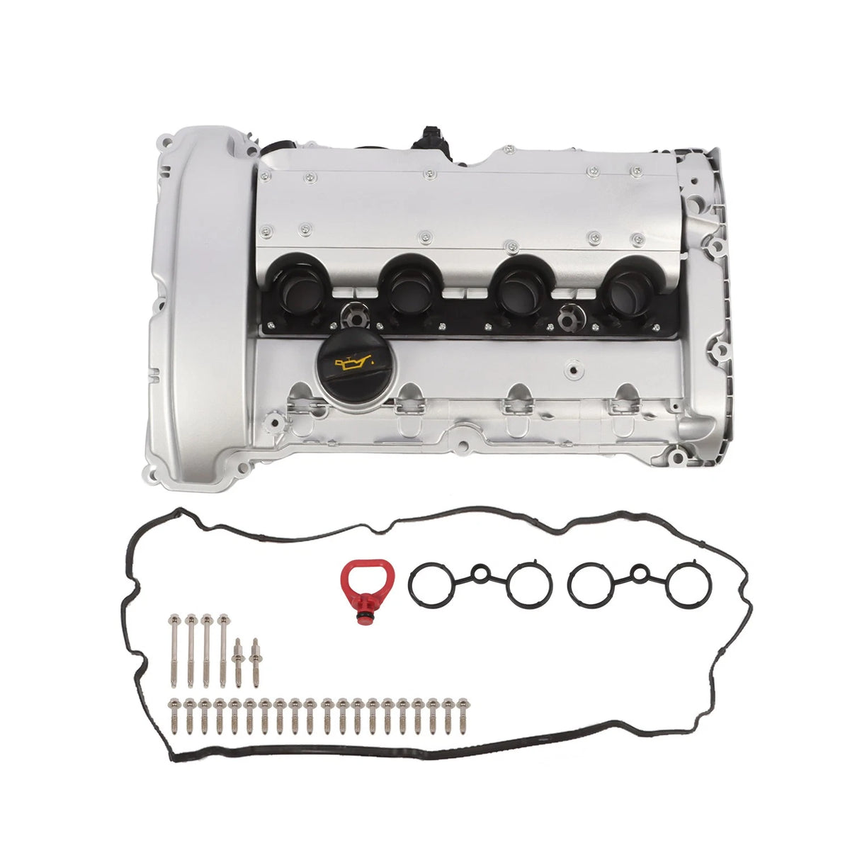 Aluminum Valve Cover w/ Gasket & Oil Cap for Mini Cooper R55-R59 (2007–2012)