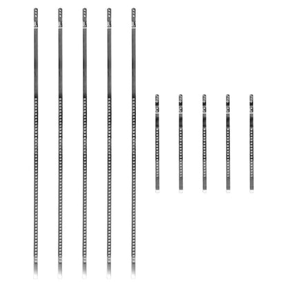 Set of 10 Adjustable Axle CV Joint Boot Crimp Clamps for Universal Use