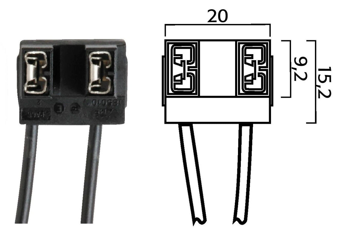 Flosser 7444 Socket for H7 Halogen Head Light (Made in Germany)
