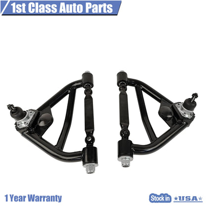 Set of 2 Tubular Control Arms Suspension Kit for Chevrolet Camaro (1970–1981)