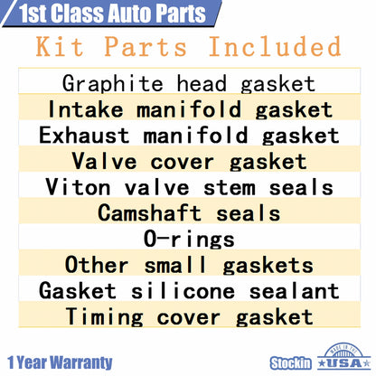 Engine Cylinder Head Gasket Set for Subaru Baja Legacy Impreza 2.5L H4 (2000–2009)