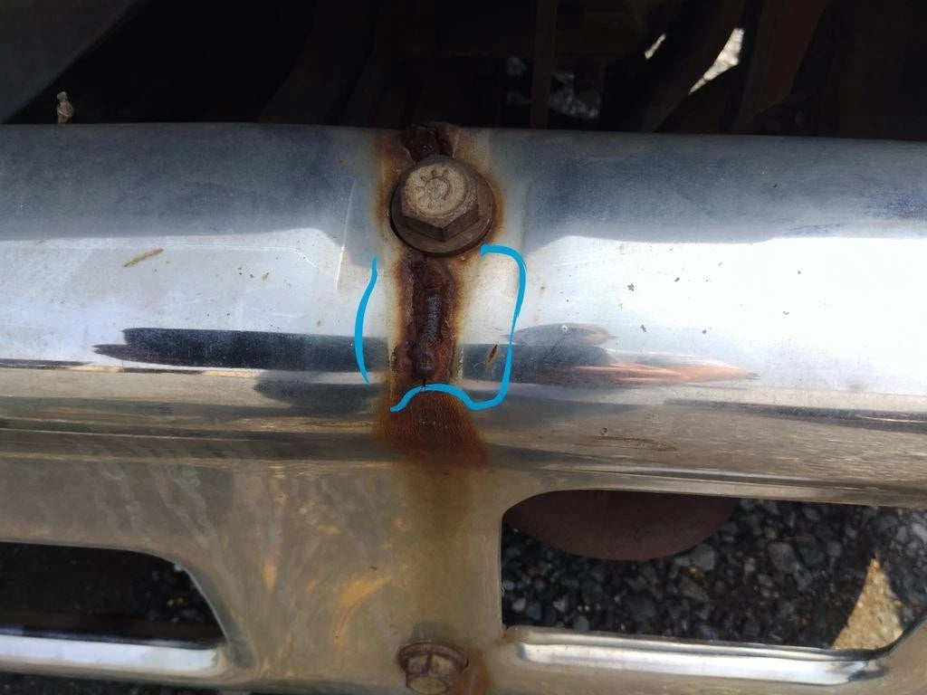 Bumper for Ford F800 (1999)