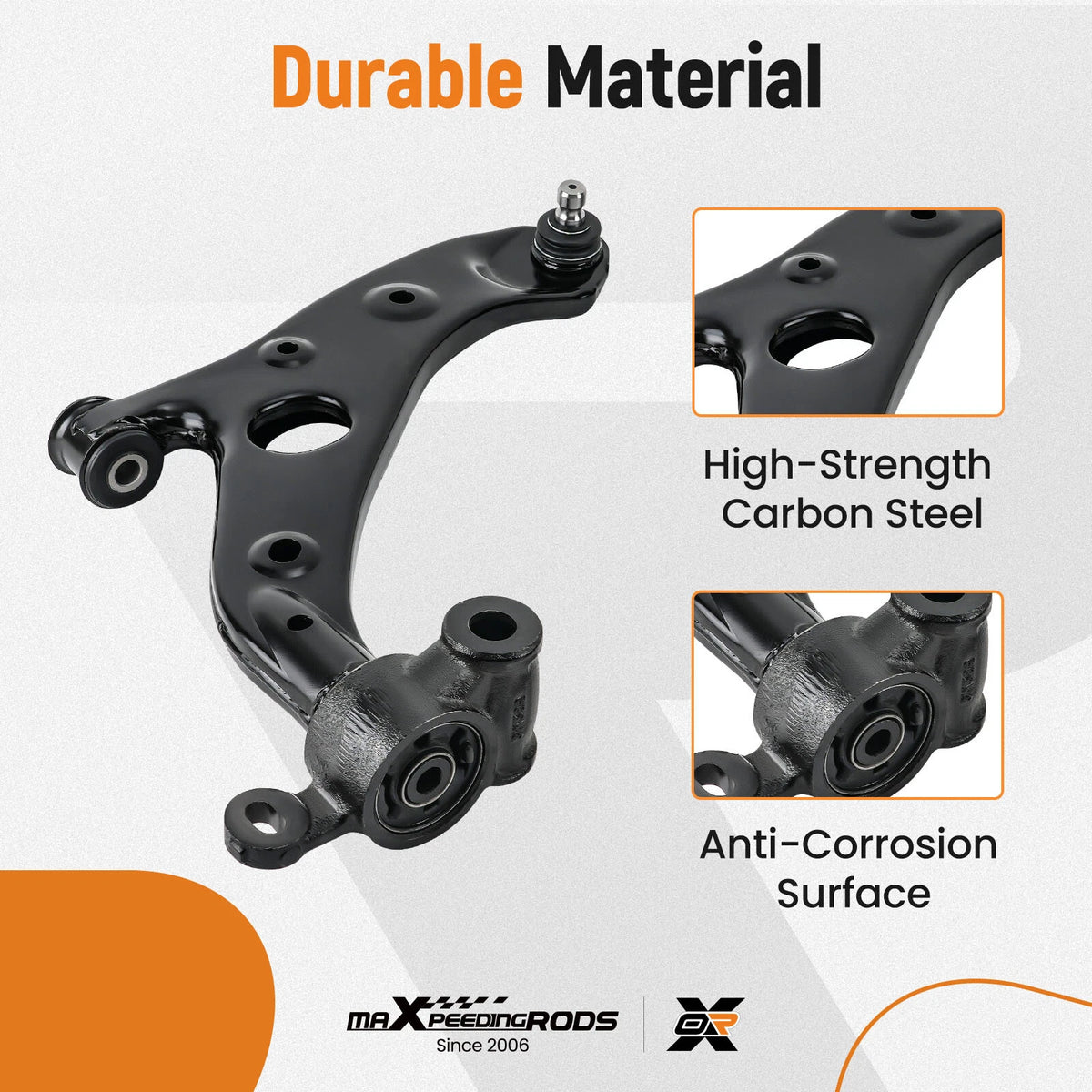 2X Front Lower Control Arms for Mazda 3 / 3 Sport (2014–2018)