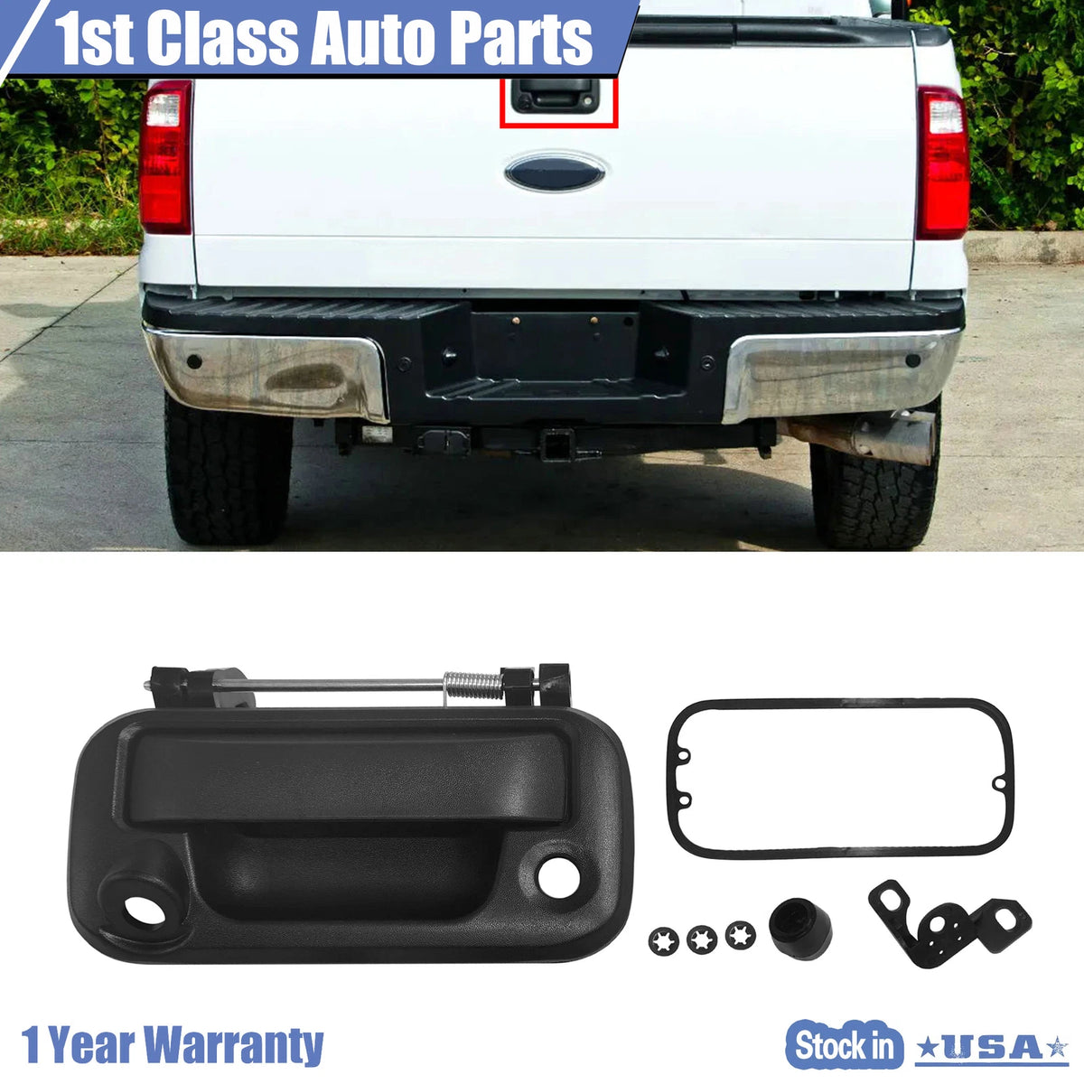 Tailgate Handle for Ford F-150 F-250 F-350 F-450 F-550 Lobo (2010–2014)