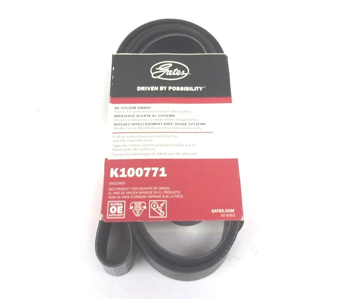 Gates Serpentine Micro-V Belt 10PK1962 for K100771 (1977–1977)
