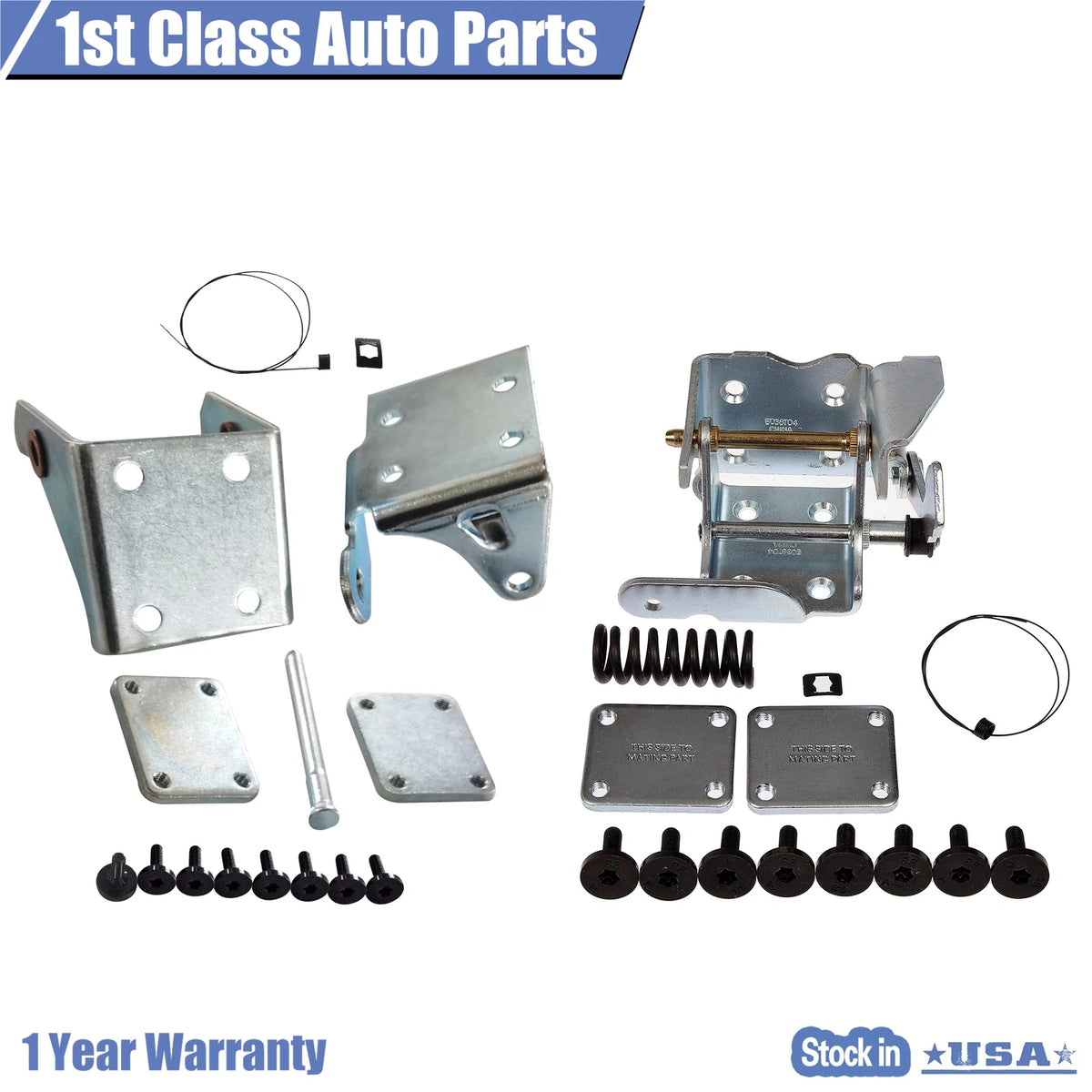 Front Upper Lower Door Hinge Kit for Chevy Blazer S10 Olds Bravada (1994–2005)