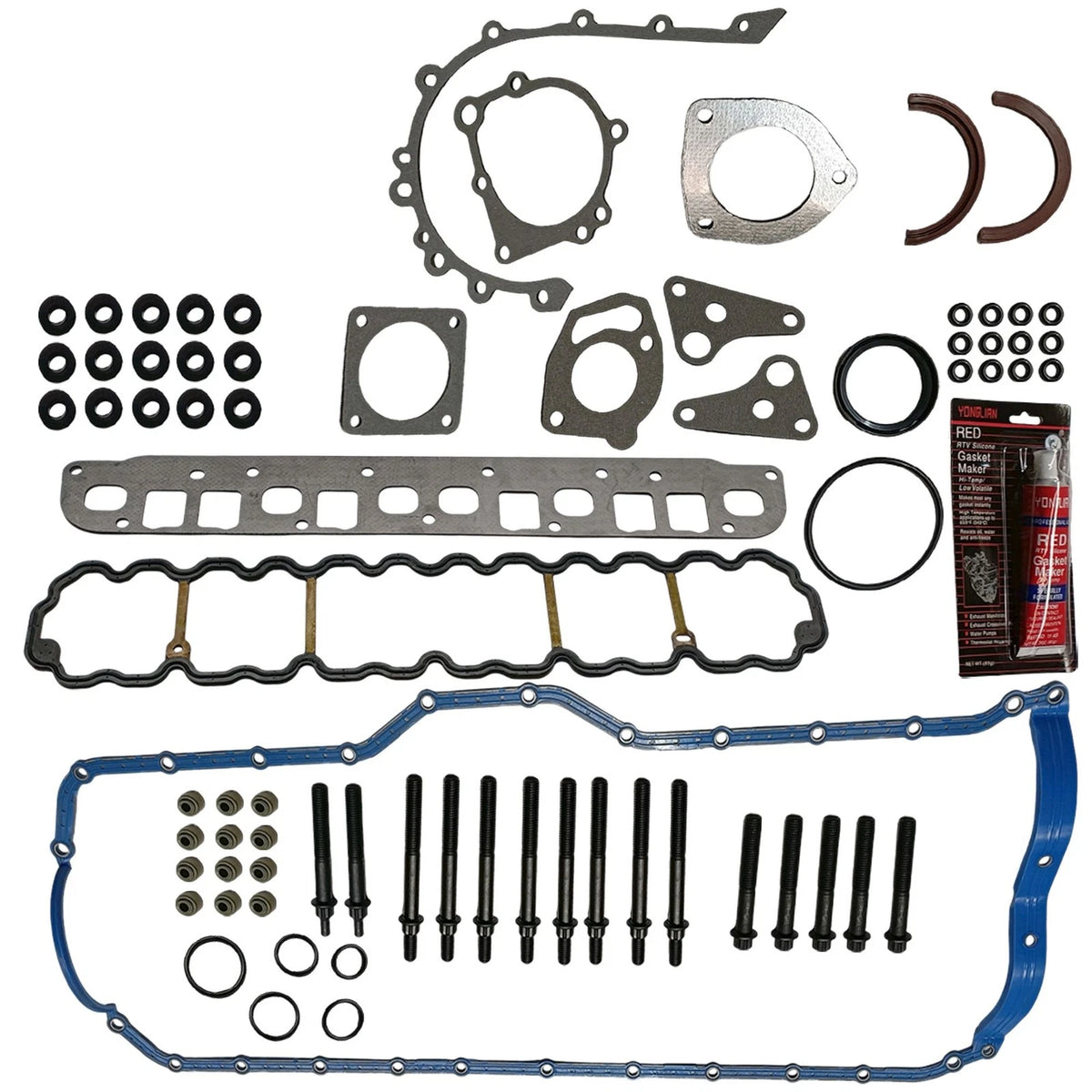 Full Gasket Set with Head Bolts for Jeep Grand Cherokee Wrangler TJ (2001–2003)