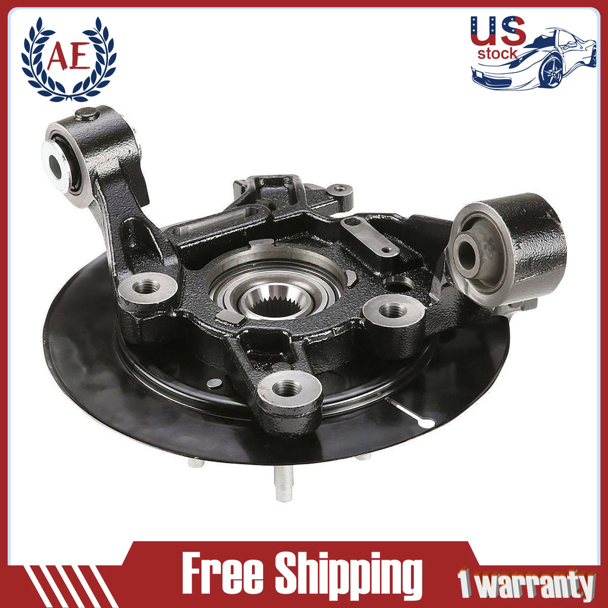 Left Wheel Hub Bearing Steering Knuckle 698-413 for Ford Explorer (2006–2010)