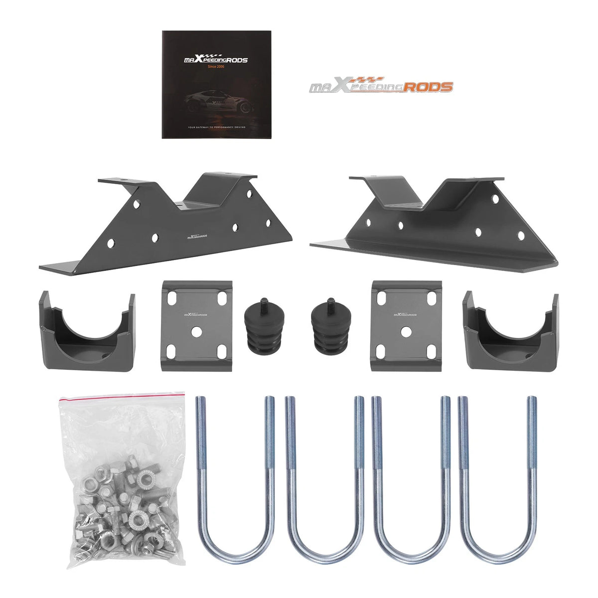 6" Rear Axle Flip Kit w/ C Notch for Chevrolet C10 GMC C15 (1973–1987)