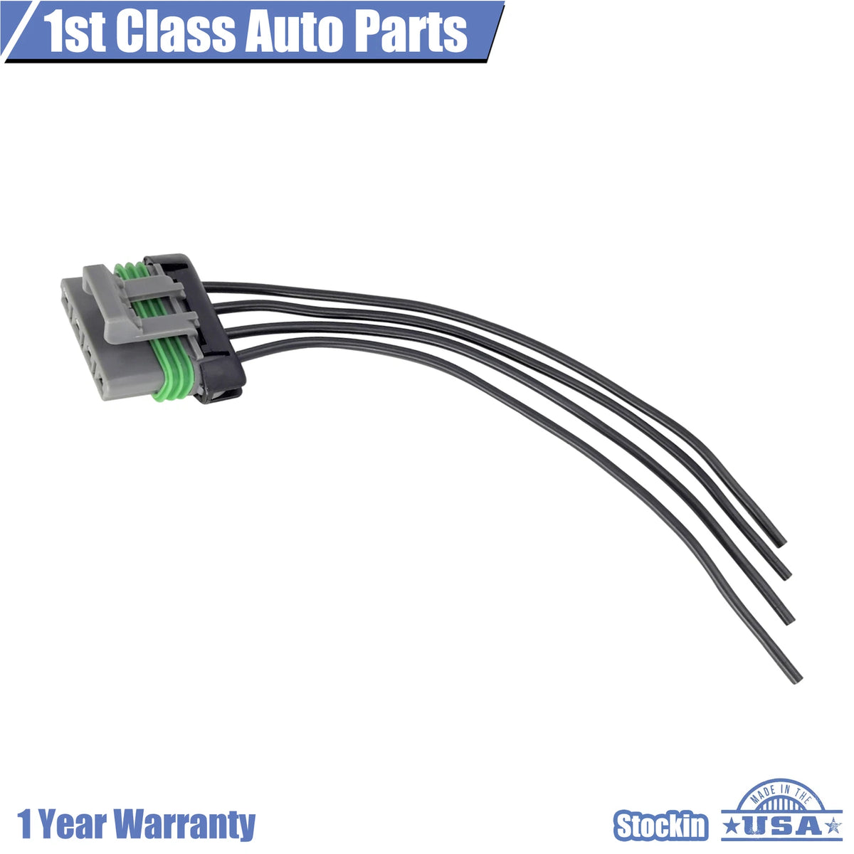 HVAC Blower Motor Resistor & Coolant Fan Motor Connector for Buick (S1352)