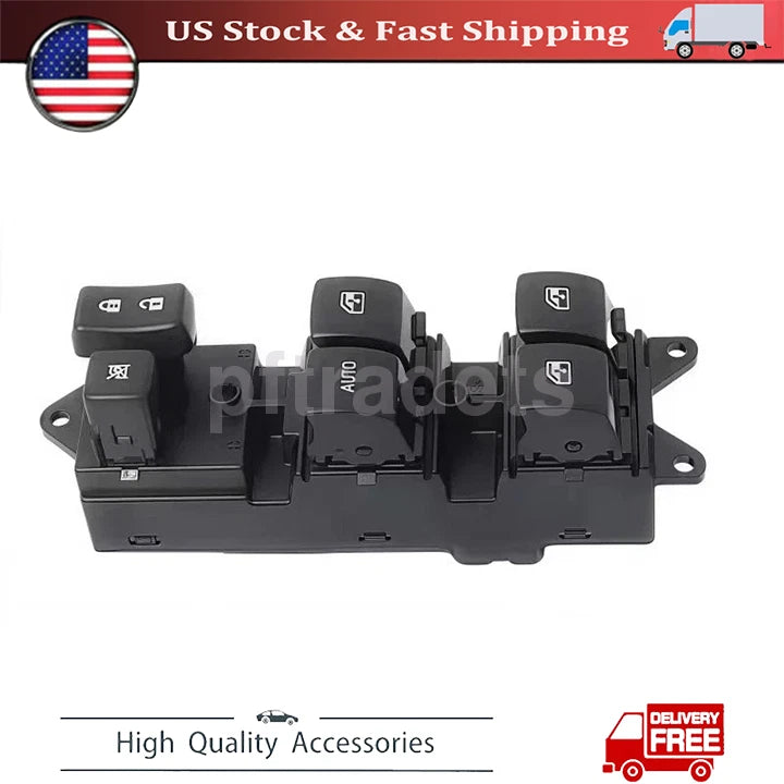 Door Power Window Switch for Mitsubishi Outlander (2016–2021) 8608A347