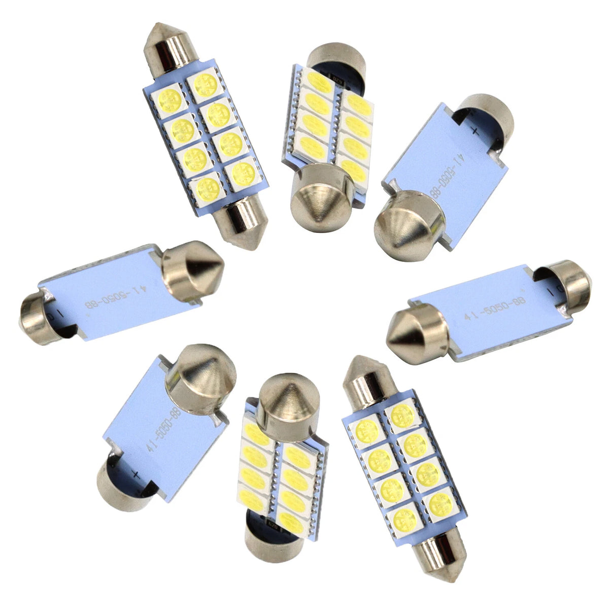 Set of 28x LED Dome License Plate Interior Bulbs for Ford F150 F250 F350 (1999–2020)