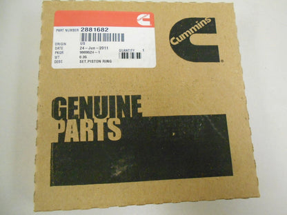 Piston Ring Set for Cummins ISX (2002–2023) 2881682